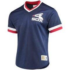 Chicago White Sox Mitchell & Ness Mesh V-Neck Jersey – Navy 2019