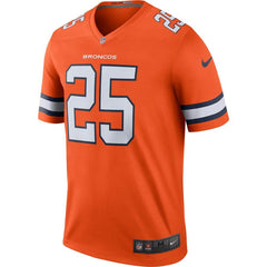 Chris Harris Jr Denver Broncos Color Rush Legend Jersey - Orange 2019