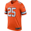 Image of Chris Harris Jr Denver Broncos Color Rush Legend Jersey - Orange 2019