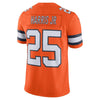 Image of Chris Harris Jr Denver Broncos Vapor Untouchable Color Rush Limited Player Jersey - Orange 2019