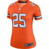 Image of Chris Harris Jr Denver Broncos Women's Color Rush Legend Jersey - Orange 2019