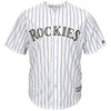 Image of Chris Iannetta Colorado Rockies Majestic Home Cool Base Player Jersey – White 2019