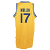 Image of Chris Mullin Golden State Warriors Hardwood Classics Swingman Jersey - Gold 2019