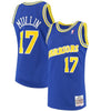 Image of Chris Mullin Golden State Warriors Mitchell &amp; Ness 1993-94 Hardwood Classics Swingman Jersey - Royal 2019