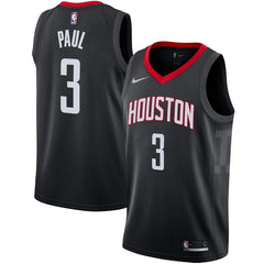 Chris Paul Houston Rockets Swingman Jersey - Statement Edition – Black 2019