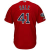 Image of Chris Sale Boston Red Sox Majestic World Series Champions Alternate Cool Base Player Jersey – Scarlet 2019