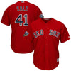 Image of Chris Sale Boston Red Sox Majestic World Series Cool Base Player Jersey – Scarlet 2019