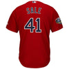 Image of Chris Sale Boston Red Sox Majestic World Series Cool Base Player Jersey – Scarlet 2019