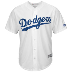 Chris Taylor Los Angeles Dodgers Majestic Cool Base Player Replica Jersey – White 2019