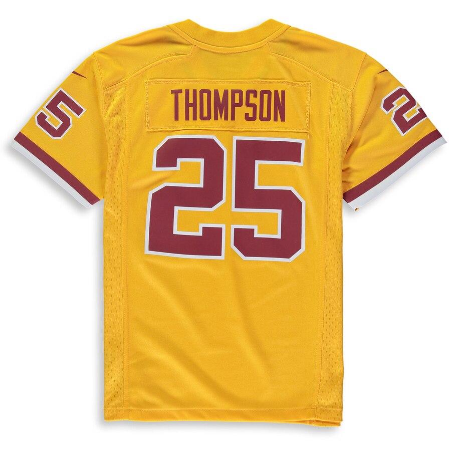 Chris Thompson Washington Redskins Youth Color Rush Alternate Player Game Jersey – Gold 2019