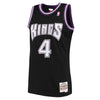 Image of Chris Webber Sacramento Kings Mitchell &amp; Ness 2000-01 Hardwood Classics Swingman Jersey - Black 2019