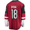 Image of Christian Dvorak Arizona Coyotes Breakaway Player Jersey – Garnet 2019