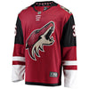 Image of Christian Fischer Arizona Coyotes Breakaway Player Jersey – Garnet 2019