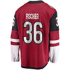 Image of Christian Fischer Arizona Coyotes Breakaway Player Jersey – Garnet 2019