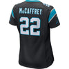 Image of Christian McCaffrey Carolina Panthers Women's Game Jersey - Black 2019