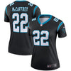 Image of Christian McCaffrey Carolina Panthers Women's Legend Jersey – Black 2019