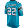 Image of Christian McCaffrey Carolina Panthers Youth Game Jersey - Blue 2019