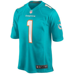 Christian Wilkins Miami Dolphins 2019 NFL Draft First Round Pick Game Jersey – Aqua 2019