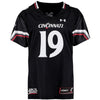 Image of Cincinnati Bearcats Under Armour Women's Replica Football Performance Jersey - Black 2019