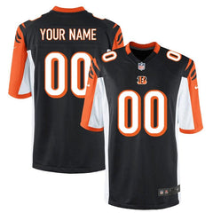 Cincinnati Bengals Custom Game Jersey - Black 2019