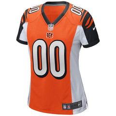 Cincinnati Bengals Women's Alternate Custom Game Jersey – Orange 2019