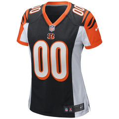 Cincinnati Bengals Women's Custom Game Jersey – Black 2019