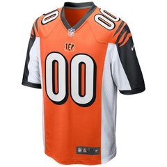 Cincinnati Bengals Youth Game Custom Jersey – Black 2019