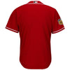 Image of Cincinnati Reds Majestic Spring Training Cool Base Team Jersey - Scarlet 2019