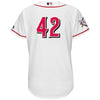 Image of Cincinnati Reds Majestic Women's Jackie Robinson Day Official Cool Base Jersey – White 2019