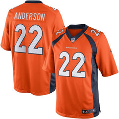 CJ Anderson Denver Broncos Limited Jersey - Orange 2019