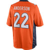 Image of CJ Anderson Denver Broncos Limited Jersey - Orange 2019