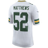 Image of Clay Matthews Green Bay Packers Classic Limited Player Jersey - White 2019