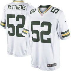 Clay Matthews Green Bay Packers Limited Jersey - White 2019