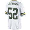 Image of Clay Matthews Green Bay Packers Limited Jersey - White 2019