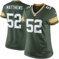 Clay Matthews Green Bay Packers Women's Limited Jersey - Green 2019