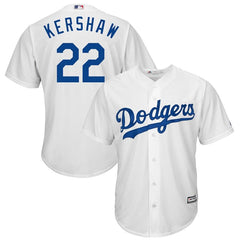 Clayton Kershaw Los Angeles Dodgers Majestic Cool Base Player Jersey - White 2019