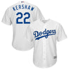 Image of Clayton Kershaw Los Angeles Dodgers Majestic Cool Base Player Jersey - White 2019