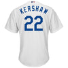 Image of Clayton Kershaw Los Angeles Dodgers Majestic Cool Base Player Jersey - White 2019