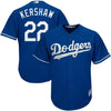 Image of Clayton Kershaw Los Angeles Dodgers Majestic Official Cool Base Player Jersey - Royal 2019