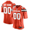 Image of Cleveland Browns Mens Orange Custom Game Jersey 2019