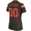 Image of Cleveland Browns Women's Custom Game Jersey - Brown 2019