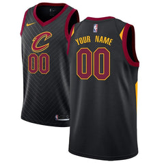 Cleveland Cavaliers Swingman Custom Jersey Black - Statement Edition 2019