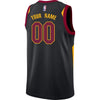 Image of Cleveland Cavaliers Swingman Custom Jersey Black - Statement Edition 2019
