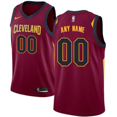 Cleveland Cavaliers Swingman Custom Jersey Maroon - Icon Edition 2019