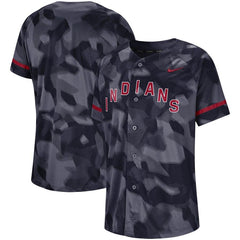 Cleveland Indians Camo Jersey - Navy 2019
