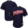 Image of Cleveland Indians Majestic Alternate 2016 Postseason Cool Base Replica Team Jersey - Navy 2019