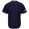 Image of Cleveland Indians Majestic Alternate 2016 Postseason Cool Base Replica Team Jersey - Navy 2019