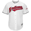 Image of Cleveland Indians Majestic Home 2019 All-Star Game Patch Cool Base Custom Jersey – White 2019