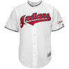 Image of Cleveland Indians Majestic Home 2019 All-Star Game Patch Cool Base Team Jersey – White 2019