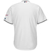 Image of Cleveland Indians Majestic Home 2019 All-Star Game Patch Cool Base Team Jersey – White 2019